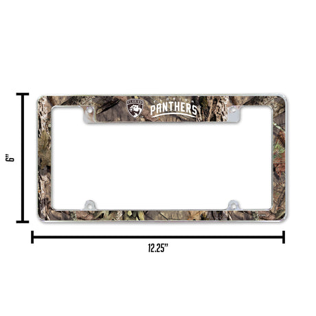 NHL Florida Panthers All Over Chrome Frame Fan Gear NHL Florida Panthers