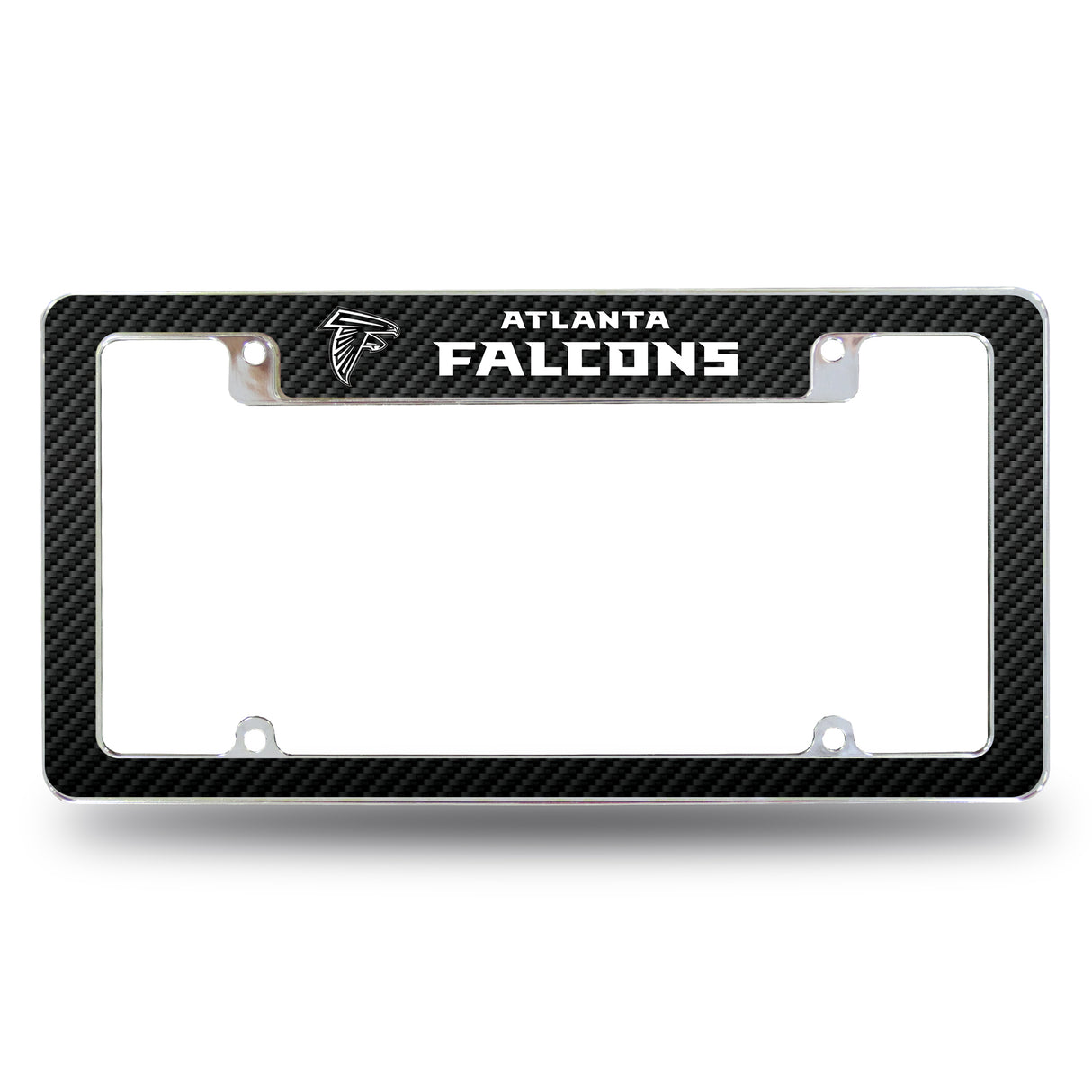 NFL Atlanta Falcons All Over Chrome Frame Fan Gear NFL Atlanta Falcons