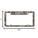 NBA Brooklyn Nets All Over Chrome Frame Fan Gear NBA Brooklyn Nets
