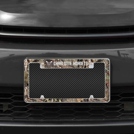 NBA Charlotte Hornets All Over Chrome Frame Fan Gear NBA Charlotte Hornets