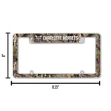 NBA Charlotte Hornets All Over Chrome Frame Fan Gear NBA Charlotte Hornets