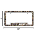 NCAA North Dakota State Bisons All Over Chrome Frame Fan Gear NCAA North Dakota State Bisons