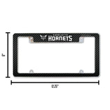 NBA Charlotte Hornets All Over Chrome Frame Fan Gear NBA Charlotte Hornets