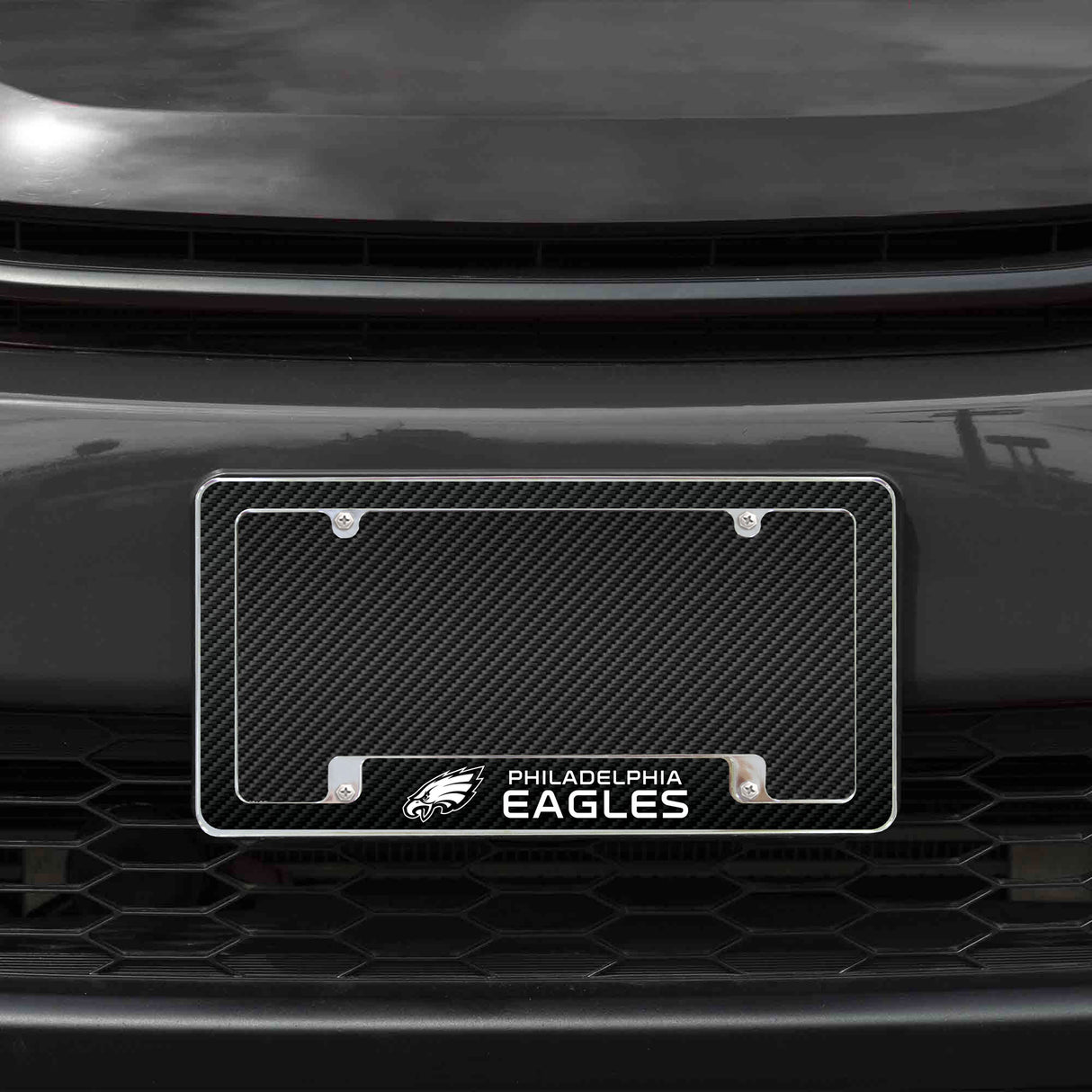 NFL Philadelphia Eagles All Over Chrome Frame Fan Gear NFL Philadelphia Eagles
