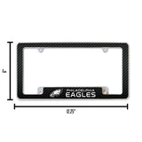 NFL Philadelphia Eagles All Over Chrome Frame Fan Gear NFL Philadelphia Eagles