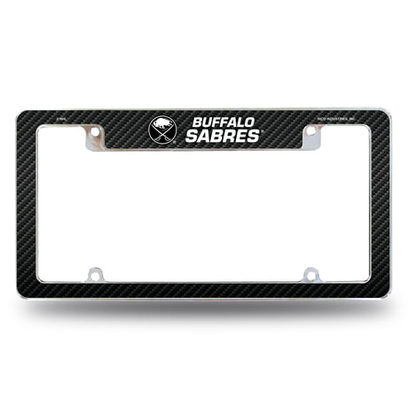 NHL Buffalo Sabres All Over Chrome Frame Fan Gear NHL Buffalo Sabres
