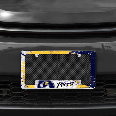 NBA Indiana Pacers All Over Chrome Frame Fan Gear NBA Indiana Pacers