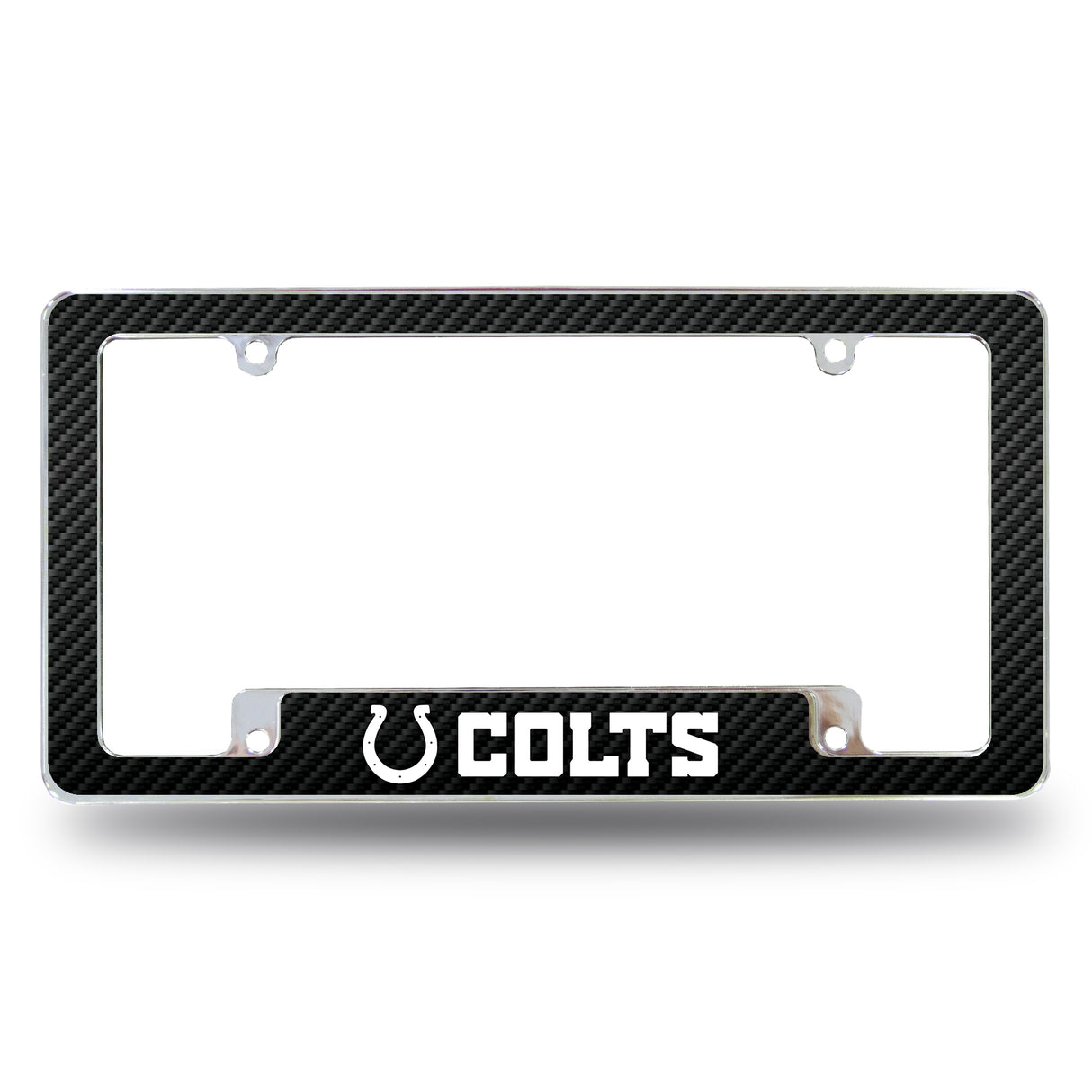 NFL Indianapolis Colts All Over Chrome Frame Fan Gear NFL Indianapolis Colts