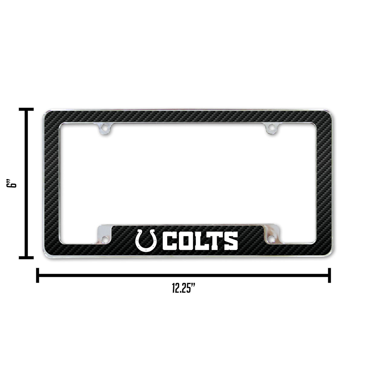 NFL Indianapolis Colts All Over Chrome Frame Fan Gear NFL Indianapolis Colts