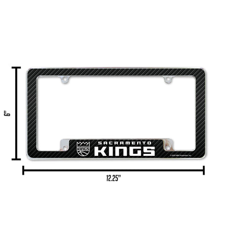 NBA Sacramento Kings All Over Chrome Frame Fan Gear NBA Sacramento Kings