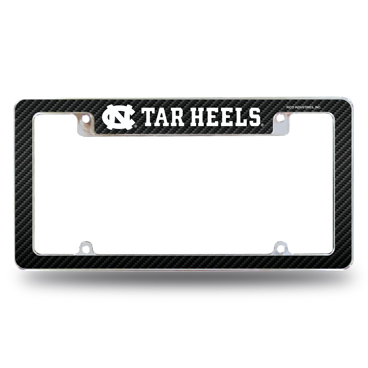 NCAA North Carolina Tar Heels All Over Chrome Frame Fan Gear NCAA North Carolina Tar Heels