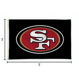 NFL San Francisco 49ers 3x5 Banner Flag Fan Gear NFL San Francisco 49ers