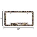 NHL Washington Capitals All Over Chrome Frame Fan Gear NHL Washington Capitals