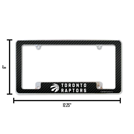 NBA Toronto Raptors All Over Chrome Frame Fan Gear NBA Toronto Raptors