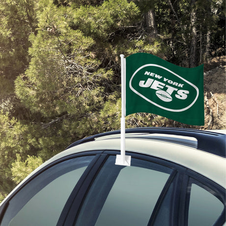 NFL New York Jets Car Flag Fan Gear NFL New York Jets