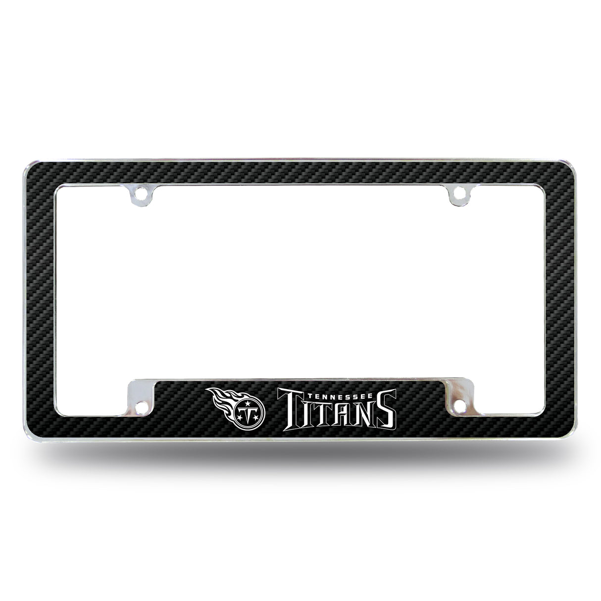NFL Tennessee Titans All Over Chrome Frame Fan Gear NFL Tennessee Titans