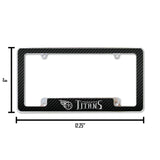 NFL Tennessee Titans All Over Chrome Frame Fan Gear NFL Tennessee Titans