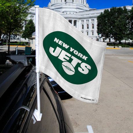 NFL New York Jets Car Flag Fan Gear NFL New York Jets