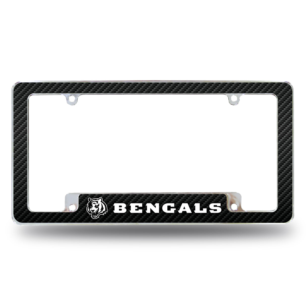 NFL Cincinnati Bengals All Over Chrome Frame Fan Gear NFL Cincinnati Bengals