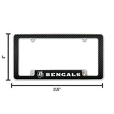 NFL Cincinnati Bengals All Over Chrome Frame Fan Gear NFL Cincinnati Bengals