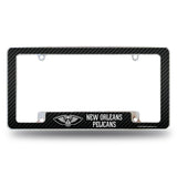 NBA New Orleans Pelicans All Over Chrome Frame Fan Gear NBA New Orleans Pelicans