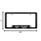 NBA New Orleans Pelicans All Over Chrome Frame Fan Gear NBA New Orleans Pelicans