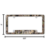 NHL Columbus Blue Jackets All Over Chrome Frame Fan Gear NHL Columbus Blue Jackets