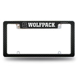 NCAA North Carolina State Wolfpack All Over Chrome Frame Fan Gear NCAA North Carolina State Wolfpack