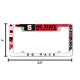 NCAA North Carolina State Wolfpack All Over Chrome Frame Fan Gear NCAA North Carolina State Wolfpack