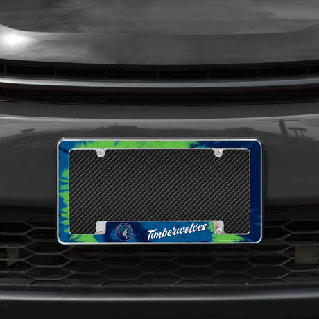 NBA Minnesota Timberwolves All Over Chrome Frame Fan Gear NBA Minnesota Timberwolves