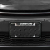 NBA Miami Heat All Over Chrome Frame Fan Gear NBA Miami Heat