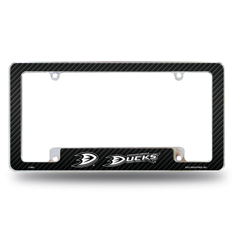 NHL Anaheim Ducks All Over Chrome Frame Fan Gear NHL Anaheim Ducks