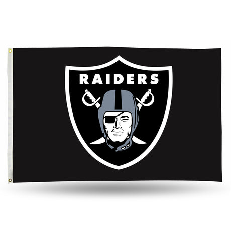 NFL Las Vegas Raiders 3x5 Banner Flag Fan Gear NFL Las Vegas Raiders