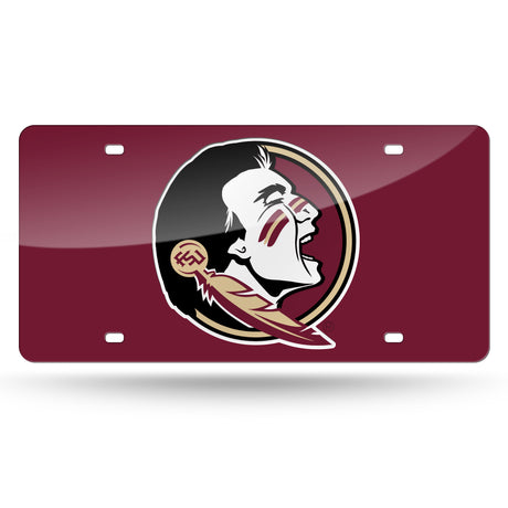 NCAA Florida State Seminoles Laser Cut Automobile Tag Fan Gear NCAA Florida State Seminoles
