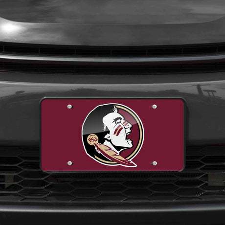 NCAA Florida State Seminoles Laser Cut Automobile Tag Fan Gear NCAA Florida State Seminoles