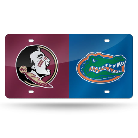 NCAA Florida State Seminoles Laser Cut Automobile Tag Fan Gear NCAA Florida State Seminoles