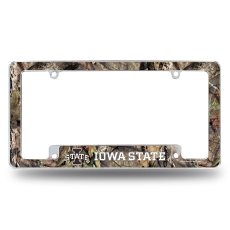 NCAA Iowa State Cyclones All Over Chrome Frame Fan Gear NCAA Iowa State Cyclones