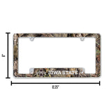 NCAA Iowa State Cyclones All Over Chrome Frame Fan Gear NCAA Iowa State Cyclones