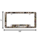 NHL Ottawa Senators All Over Chrome Frame Fan Gear NHL Ottawa Senators