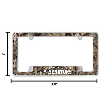 NHL Ottawa Senators All Over Chrome Frame Fan Gear NHL Ottawa Senators