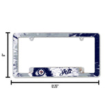 NHL Winnipeg Jets All Over Chrome Frame Fan Gear NHL Winnipeg Jets