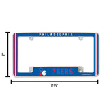 NBA Cleveland Cavaliers All Over Chrome Frame Fan Gear NBA Cleveland Cavaliers