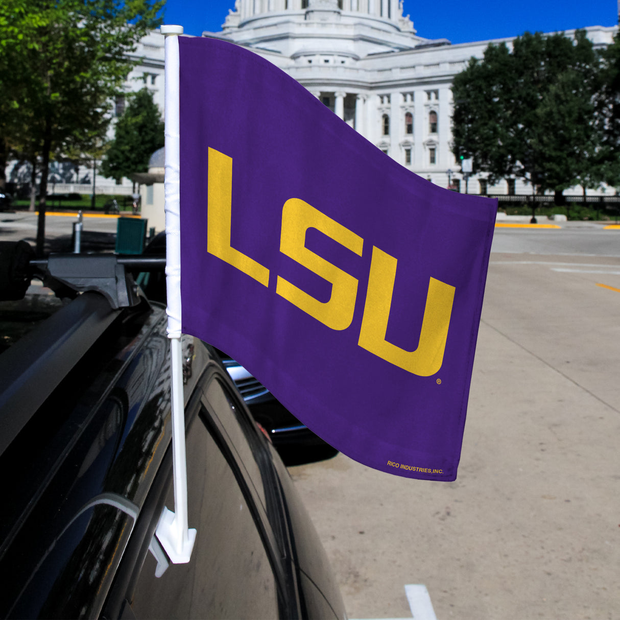 NCAA LSU Tigers Car Flag Fan Gear NCAA LSU Tigers