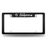 NFL Miami Dolphins All Over Chrome Frame Fan Gear NFL Miami Dolphins