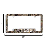 NHL Montreal Canadiens All Over Chrome Frame Fan Gear NHL Montreal Canadiens