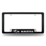 NFL Baltimore Ravens All Over Chrome Frame Fan Gear NFL Baltimore Ravens