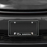 NFL Baltimore Ravens All Over Chrome Frame Fan Gear NFL Baltimore Ravens