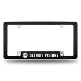 NBA Detroit Pistons All Over Chrome Frame Fan Gear NBA Detroit Pistons