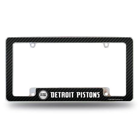 NBA Detroit Pistons All Over Chrome Frame Fan Gear NBA Detroit Pistons