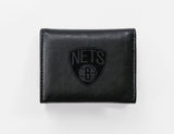 NBA Brooklyn Nets Laser Engraved Trifold Wallet Fan Gear NBA Brooklyn Nets